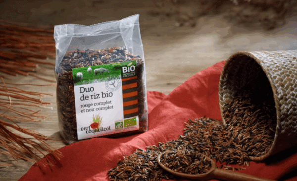 Duo de Riz, Riz Rouge et Riz Noir Bio 500gr – Image 3