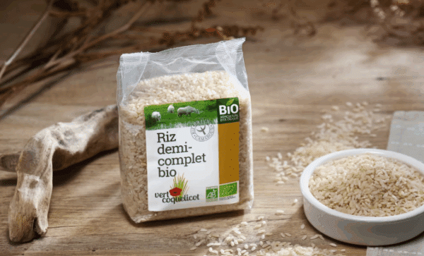 Riz demi complet Bio 500gr – Image 2