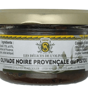Olivade Noire Provençale au Pistou 90gr
