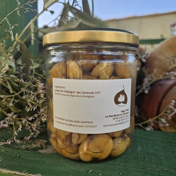 Marrons au naturel AB 240g