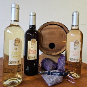 Folie légère Blanc, Rosé et Rouge