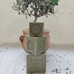 Savon de Marseille à l’huile d’olive en étui