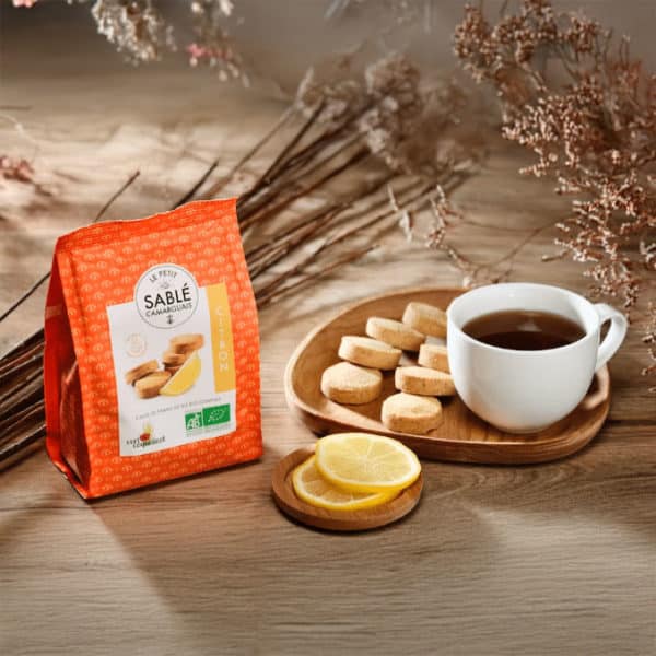Le petit sablé Camarguais Citron 180gr